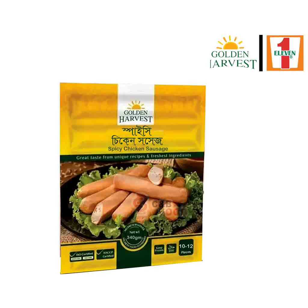 Golden Harvest Spicy Chicken Sausages 340gm