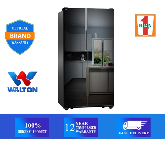 Walton Refrigerator WNI-6A9-GDSD-DD
