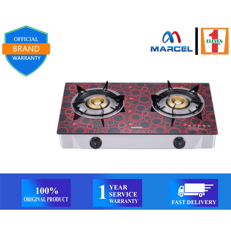 Marcel Gas Stove MGS-GHT1 RED RING (LPG/NG)