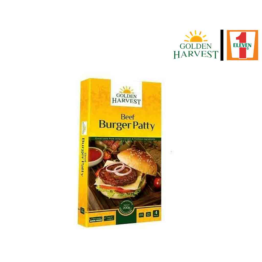 Golden Harvest Beef Burger Patty 200gm