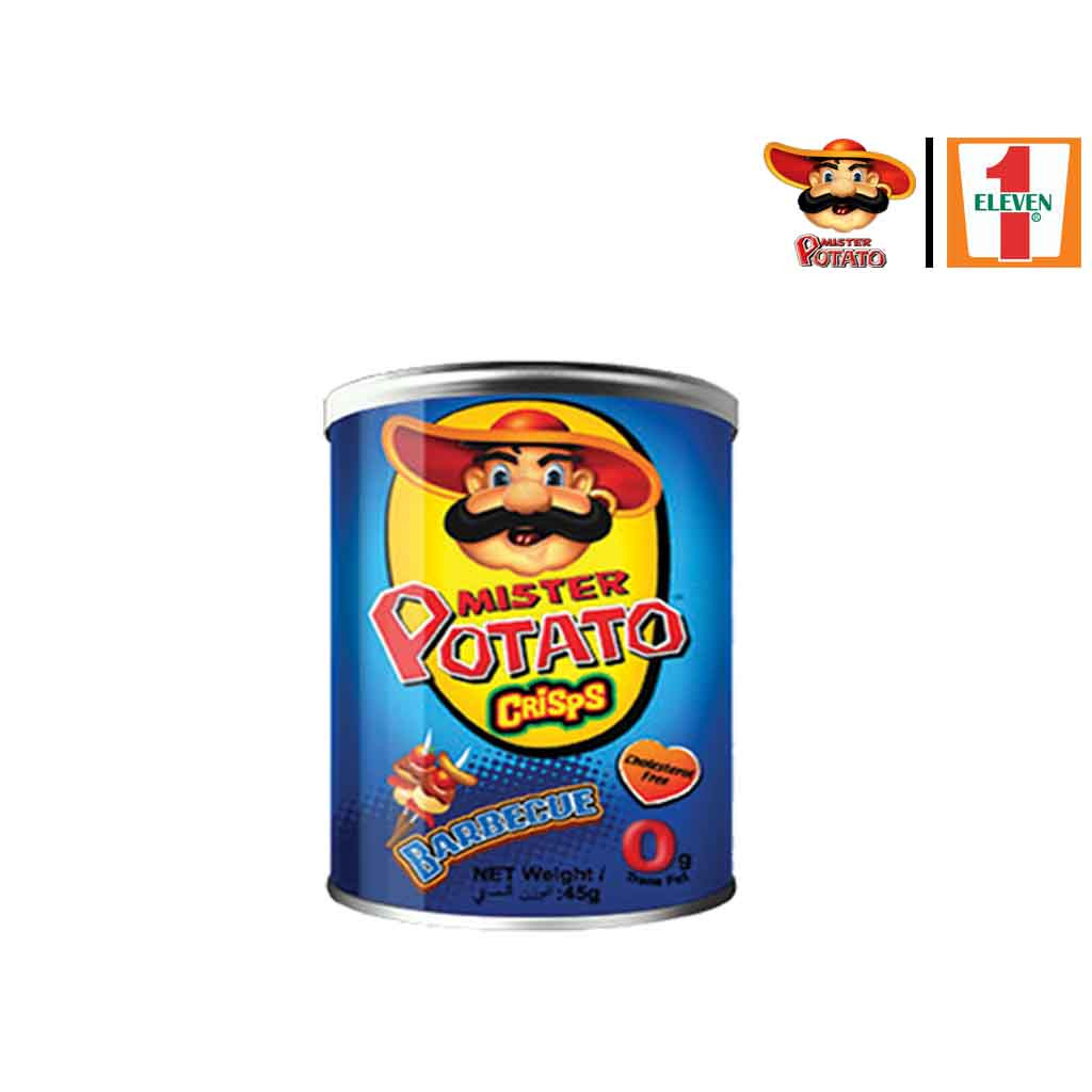 Mister Potato Crisps Barbecue 40g Can