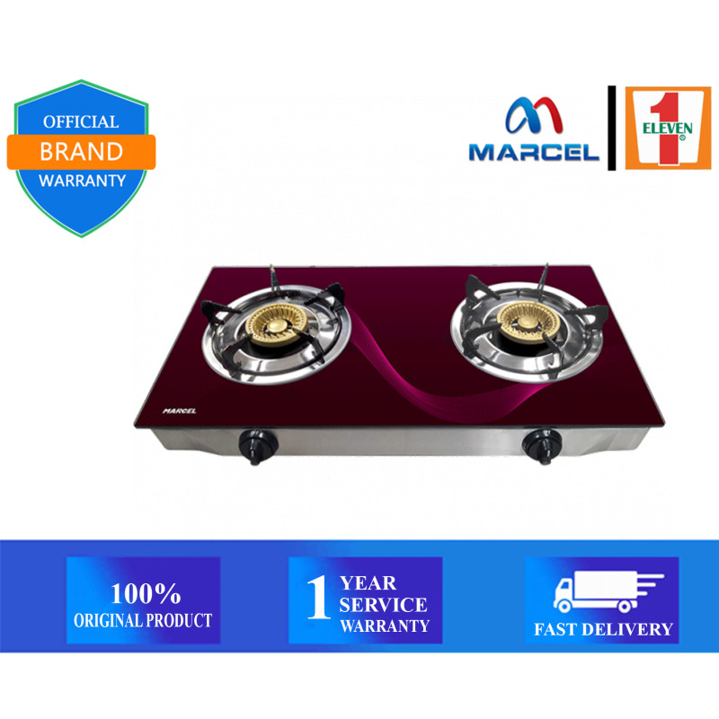 Marcel Gas Stove MGS-GSC1 Chocolate (LPG/NG)