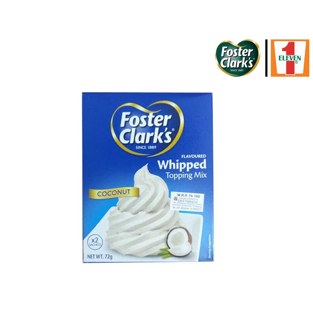 Foster Clark's Whipped Topping Mix Coconut 72 g