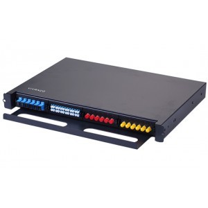 VCFPSTNSLN241 # VIVANCO 19 OPTICAL FIBER PATCH PANEL, RAIL TYPE