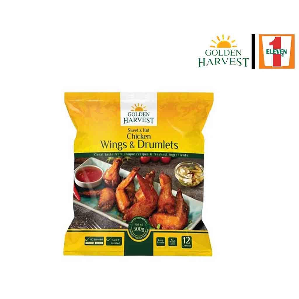 Golden Harvest Sweet &  Hot  Wings and Drumlets